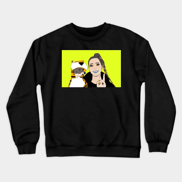 Jenna and Kermit Crewneck Sweatshirt by miyku